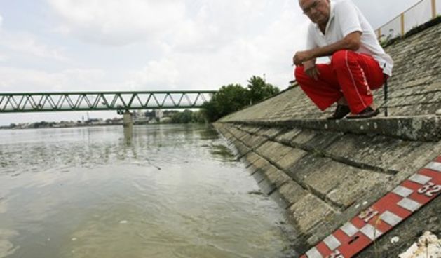 Vodostaj Drave Foto:Vlado Kos/CROPIX