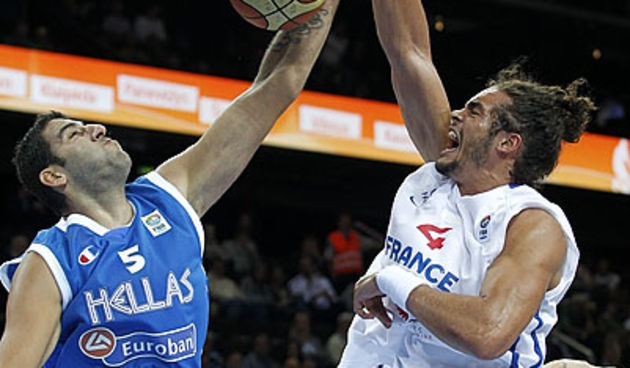 Francuska – Grčka, foto: www.eurobasket2011.com
