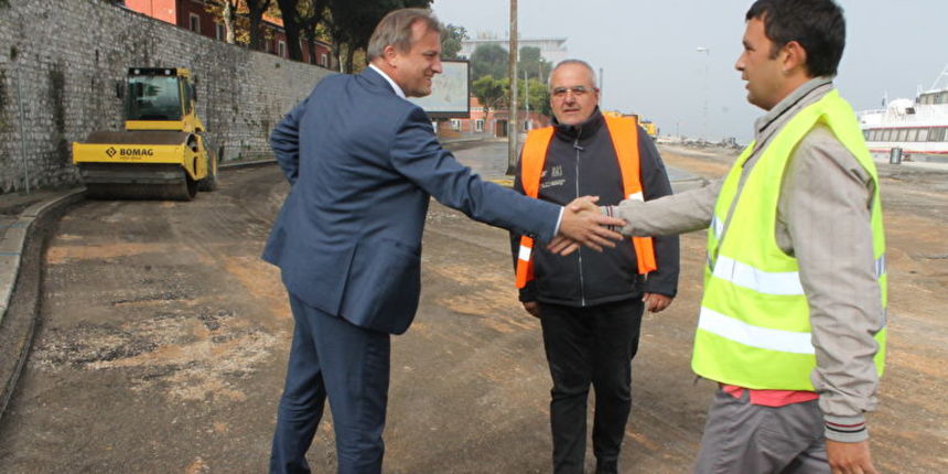 Gradonačelnik Dukić obišao gradilišta ključnih gradskih prometnica