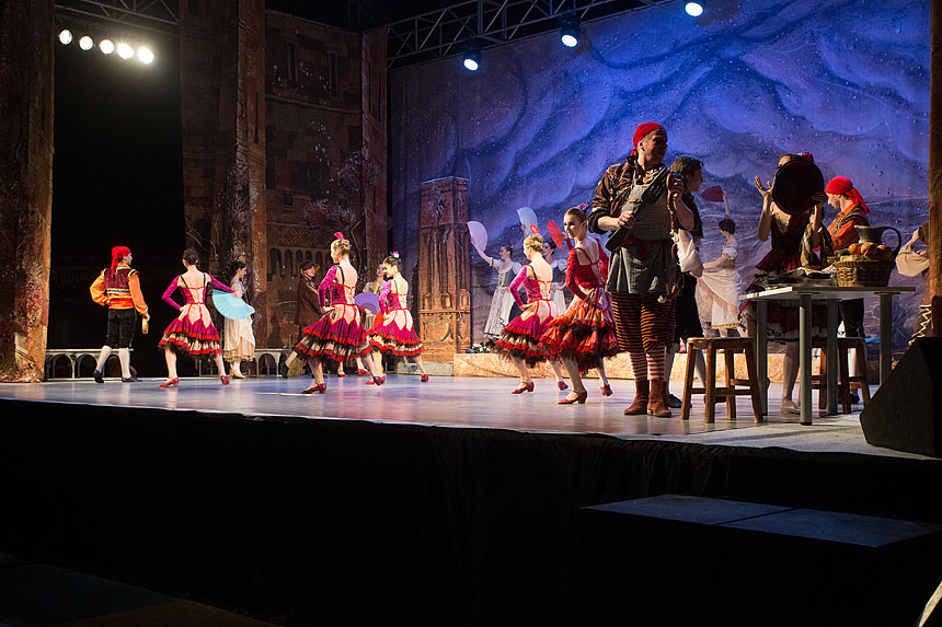 Baletna predstava “Don Quixote”, foto: Leo Banić