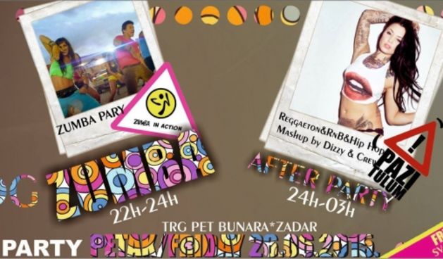 Zumba & After party u Svarog baru