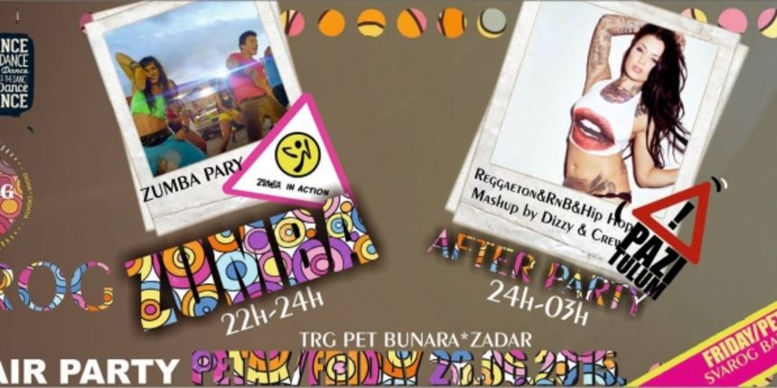 Zumba & After party u Svarog baru