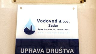 Prosvjedni skup radnika Vodovoda koji traže veće plaće