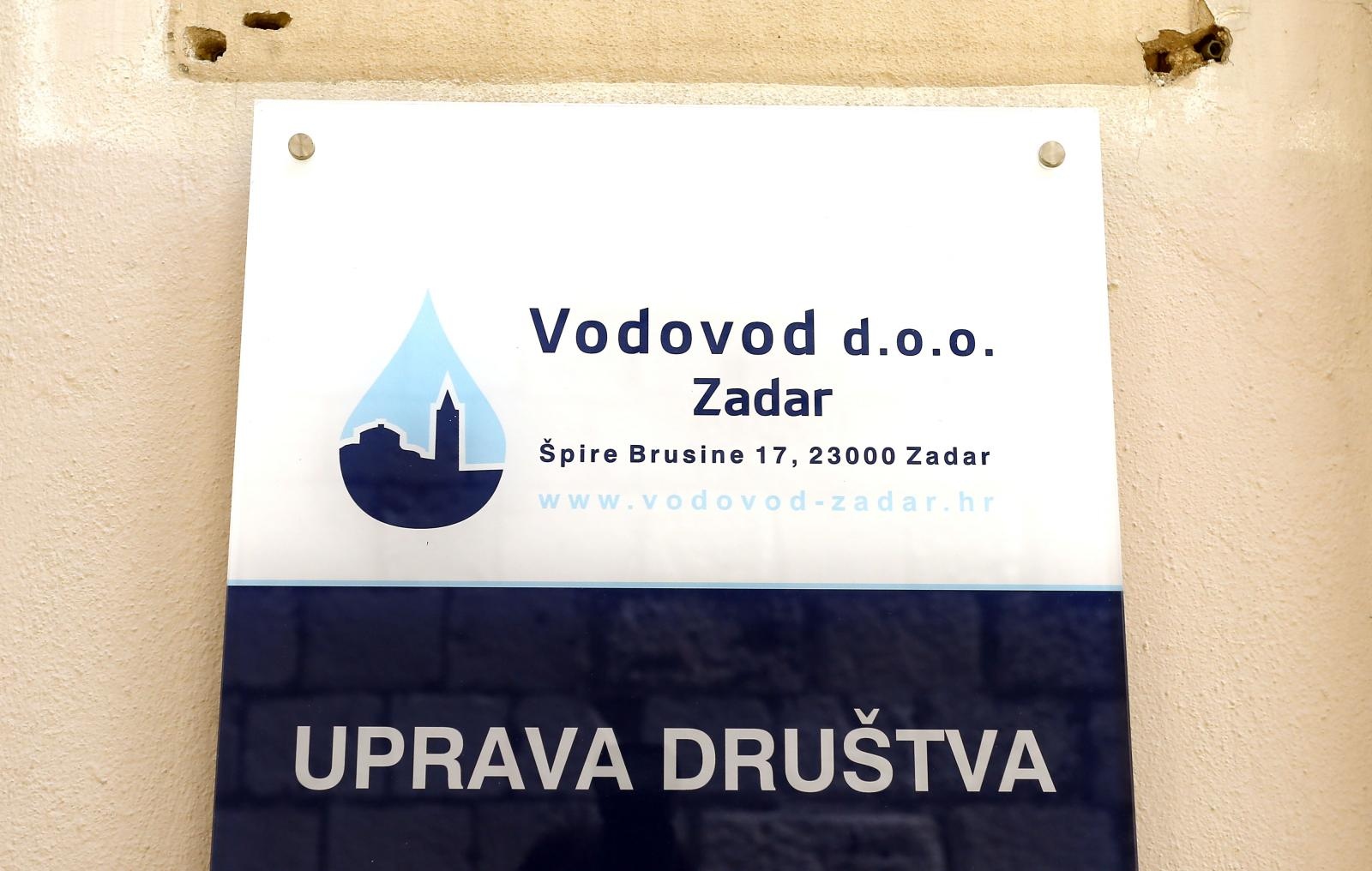 Prosvjedni skup radnika Vodovoda koji traže veće plaće