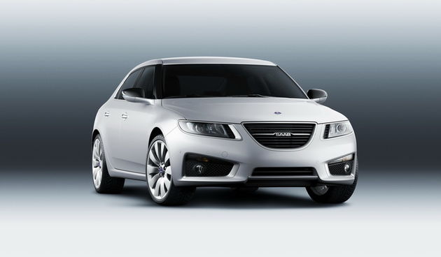 Saab 9-5 sedan 2009.
