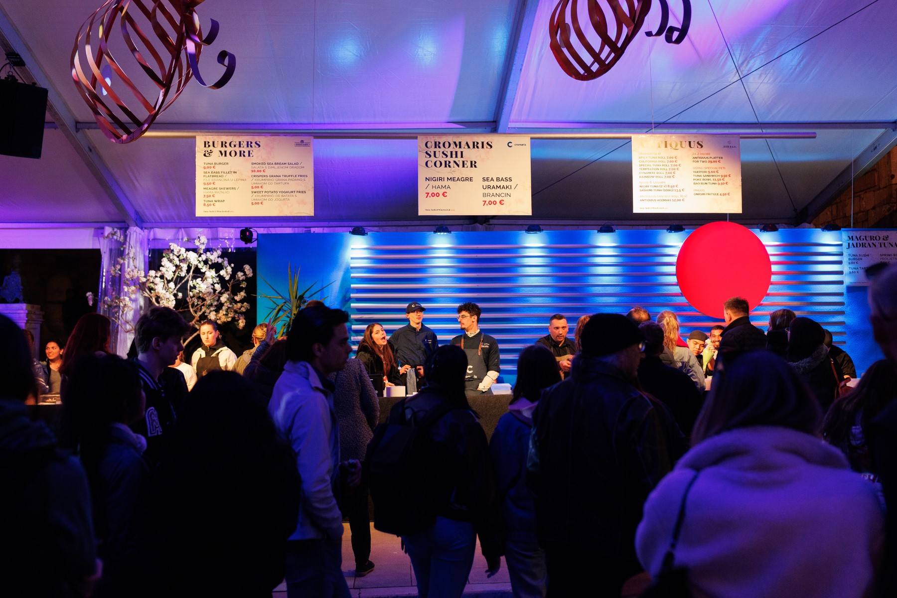 Sestre Husar na Tuna, Sushi & Wine Festivalu