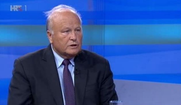 Slavko Linic na HRTu, Screenshot: HRT