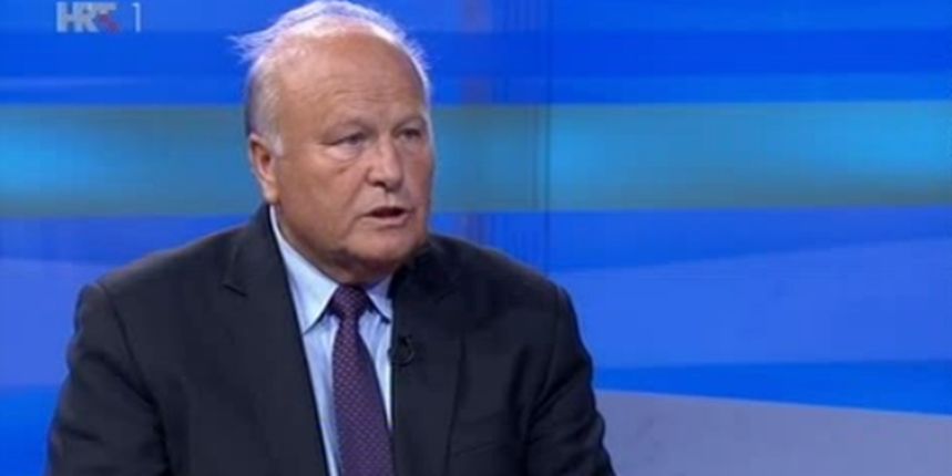 Slavko Linic na HRTu, Screenshot: HRT