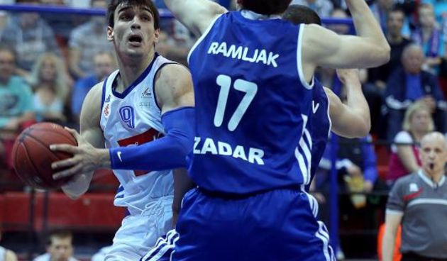 Zagreb – 7. kolo A-1 lige za prvaka, KK Cibona – KK Zadar 82-66. Photo: Goran Stanzl/PIXSELL