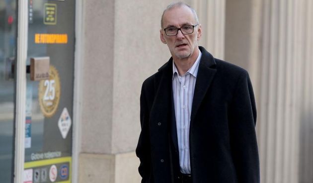 Clanovi Nacionalnog vijeca Mosta nezavisnih lista okupili su se na sjednici prije pocetka jos jednog kruga pregovora. Robert Podolnjak. Photo: Patrik Macek/PIXSELL