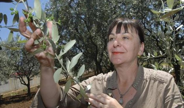 Gordana Dragun: Počašćena sam poveljom koju sam dobila na splitskoj Maslini 2011, foto: Andrija Lučić / Cropix