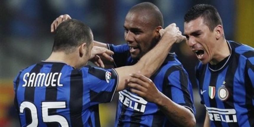 Samuel, Maicon i Lucio, Foto: AP Photo