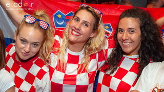 Zadar je gorio: Velika fešta nakon plasmana Vatrenih u finale Svjetskog prvenstva