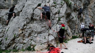 Zadar, Paklenica, 270413.
Nacionalni park Paklenica. 14. Medjunarodni susret penjaca