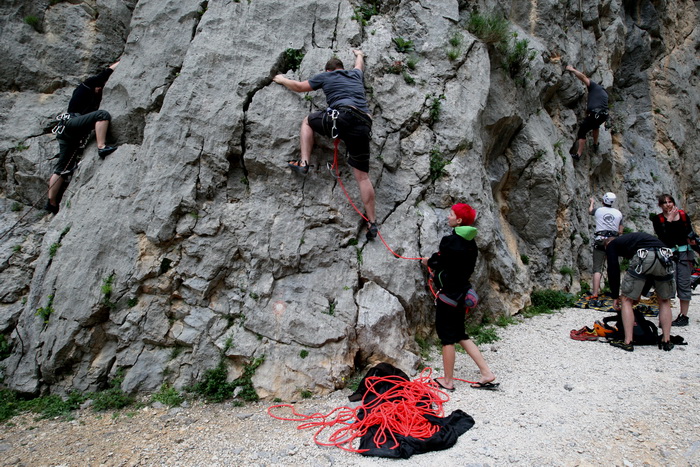 Zadar, Paklenica, 270413.
Nacionalni park Paklenica. 14. Medjunarodni susret penjaca