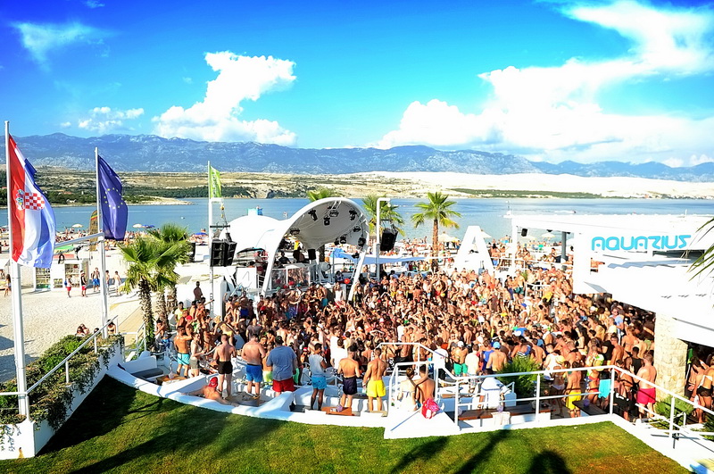 Aquarius Zrće after beach party by G. Telak