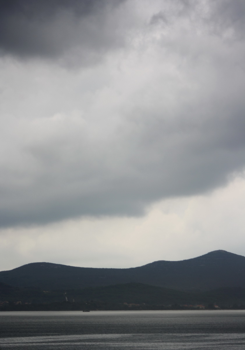 Grmljavinsko nevrijeme s obilnom kišom u Zadru 12. prosinca, Foto: Mladen Malik