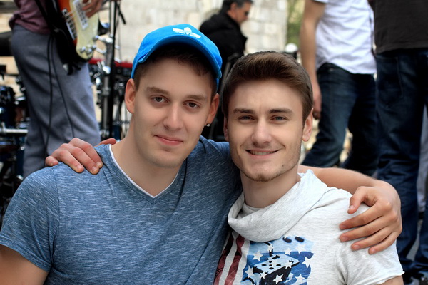 The Voice u Zadru: Sara, Dino, Ive i Jure na Trgu pet bunara, Foto: Roberto Lerga