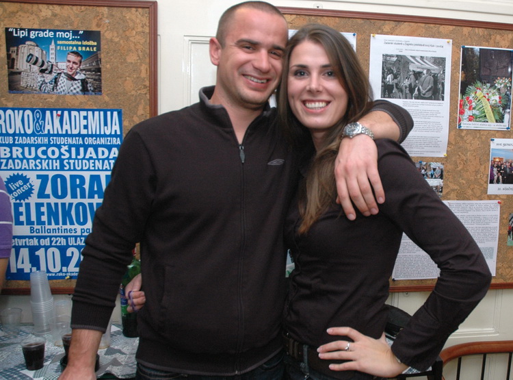 Brucosijada zadarskih studenata u Klubu Zadrana i Roko Akademiji, Foto: KZS