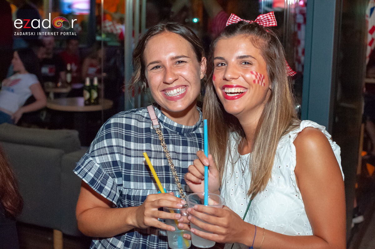 Zadar je gorio: Velika fešta nakon plasmana Vatrenih u finale Svjetskog prvenstva