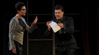 Sibenik, 110213.
HNK Sibenik.
Generalna proba koprodukcijske predstave HNK Sibenik i Kazalista Gavella Zagreb autora Rolanda Schimmelpfenniga “PUSH UP 1