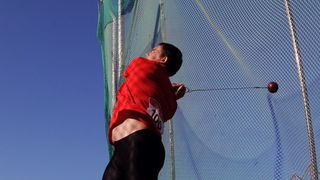 Zagreb, 130911.
IAAF World Challenge Zagreb 2011, 
61. memorijal Borisa Hanzekovica na atletskom stadionu Mladost na Savi.
Na slici: Primoz Kosmus.
Foto: Srdjan Vrancic / CROPIX