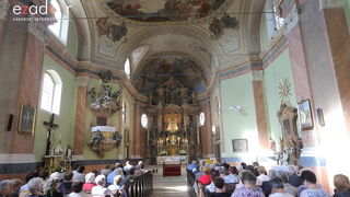 Bibinjci gradišćanskim Hrvatima darovali 1.82 metara visok kip sv. Roka Bibinjci gradišćanskim Hrvatima darovali 1.82 metara visok kip sv. Roka