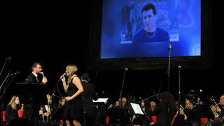 Zadar, 190313.
Gradska glazba Zadar organizirala je u HNK Zadar koncert povodom 20. godisnjice smrti Tomislava Ivcica. Uz Gradsku glazbu i klapu Niko kao domacine, nastupili su Mladen Grdovic, Zorica Kondza, Marina Tomasevic, Davor Pekota, Zoran Jelenkovi Zadar, 190313.
Gradska glazba Zadar organizirala je u HNK Zadar koncert povodom 20. godisnjice smrti Tomislava Ivcica. Uz Gradsku glazbu i klapu Niko kao domacine, nastupili su Mladen Grdovic, Zorica Kondza, Marina Tomasevic, Davor Pekota, Zoran Jelenkovi