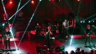 U sklopu prvog izdanja SuperUho Festivala na sibenskoj tvrdjavi sv Mihovila, na ljetnoj pozornici koncert je odrzao rock bend The National. Photo: Dusko Jaramaz/PIXSELL