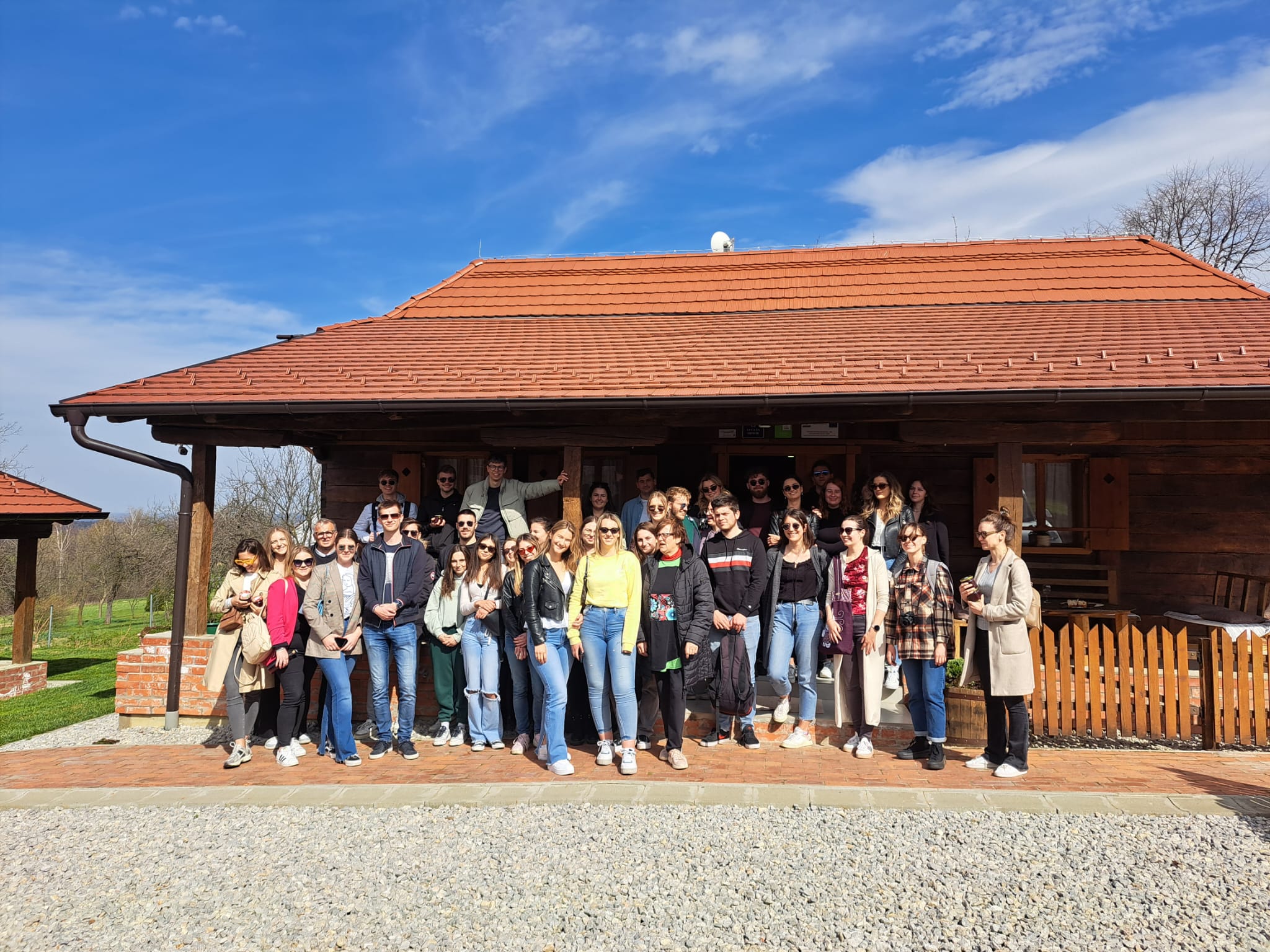 Terenska nastava zadarskih studenata u Međimurju Terenska nastava zadarskih studenata u Međimurju