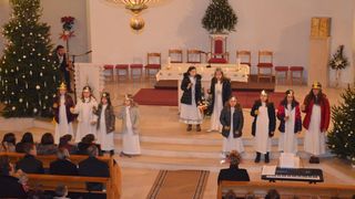 Humanitarni božićni koncert u Zemuniku 2. siječnja 2016.