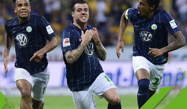 Slavlje igrača Wolfsburga