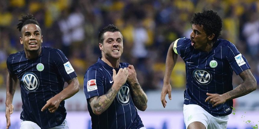 Slavlje igrača Wolfsburga