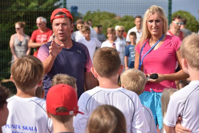 Nogometna zvijezda Lothar Matthaus na Punta Skali učio djecu nogometu