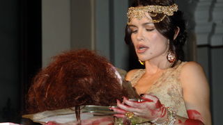 Zagreb, 160910.
Otvorenje izlozbe Dimitrija Popovica SALOMA u muzeju Mimara. U programu otvorenja sudjelovala je Severina.
na fotograiji: Severina kao Salome.
Foto: Zeljko Grgic / CROPIX Zagreb, 160910.
Otvorenje izlozbe Dimitrija Popovica SALOMA u muzeju Mimara. U programu otvorenja sudjelovala je Severina.
na fotograiji: Severina kao Salome.
Foto: Zeljko Grgic / CROPIX