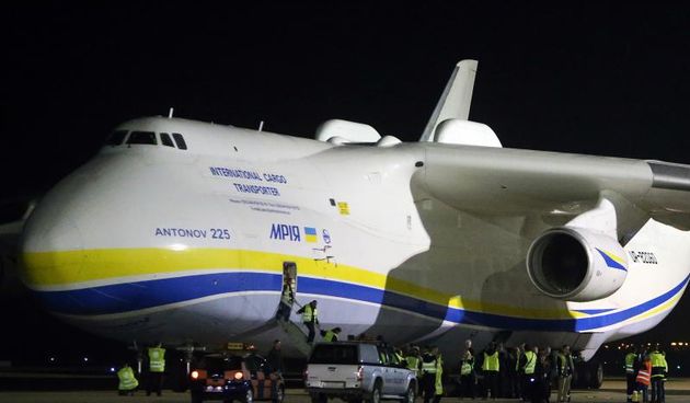 Antonov 225 u zagrebačkoj zračnoj luci Pleso, Foto: Borna Filić/PIXSELL
