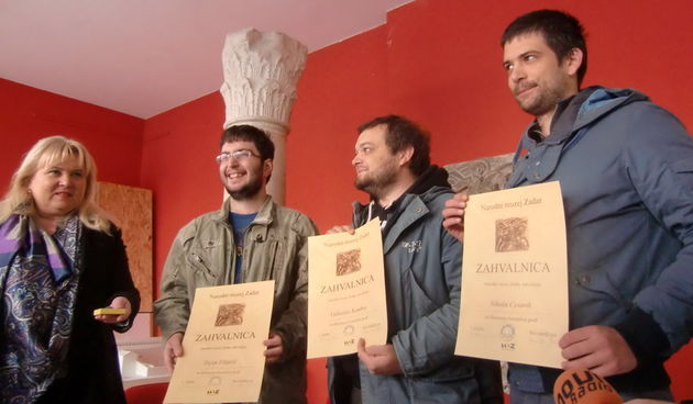 Srednjovjekovna plomba na kojoj je lik sv. Krševana/donacija Narodnom muzeju Zadar