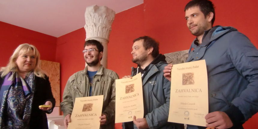 Srednjovjekovna plomba na kojoj je lik sv. Krševana/donacija Narodnom muzeju Zadar