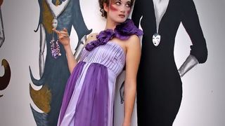 2500 kn; Haljinu dizajnira Klara Dedić: saten-svila i muslin (foto: Marin Gospić)