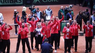 Veliko slavlje hrvatskih tenisača nakon osvajanja Davis Cupa