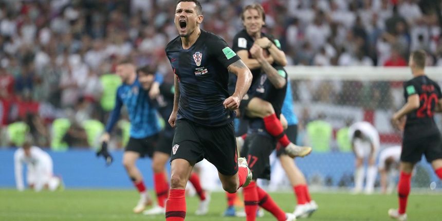 Svjetsko nogometno prvenstvo 2018., polufinale, Hrvatska – Engleska 2-1