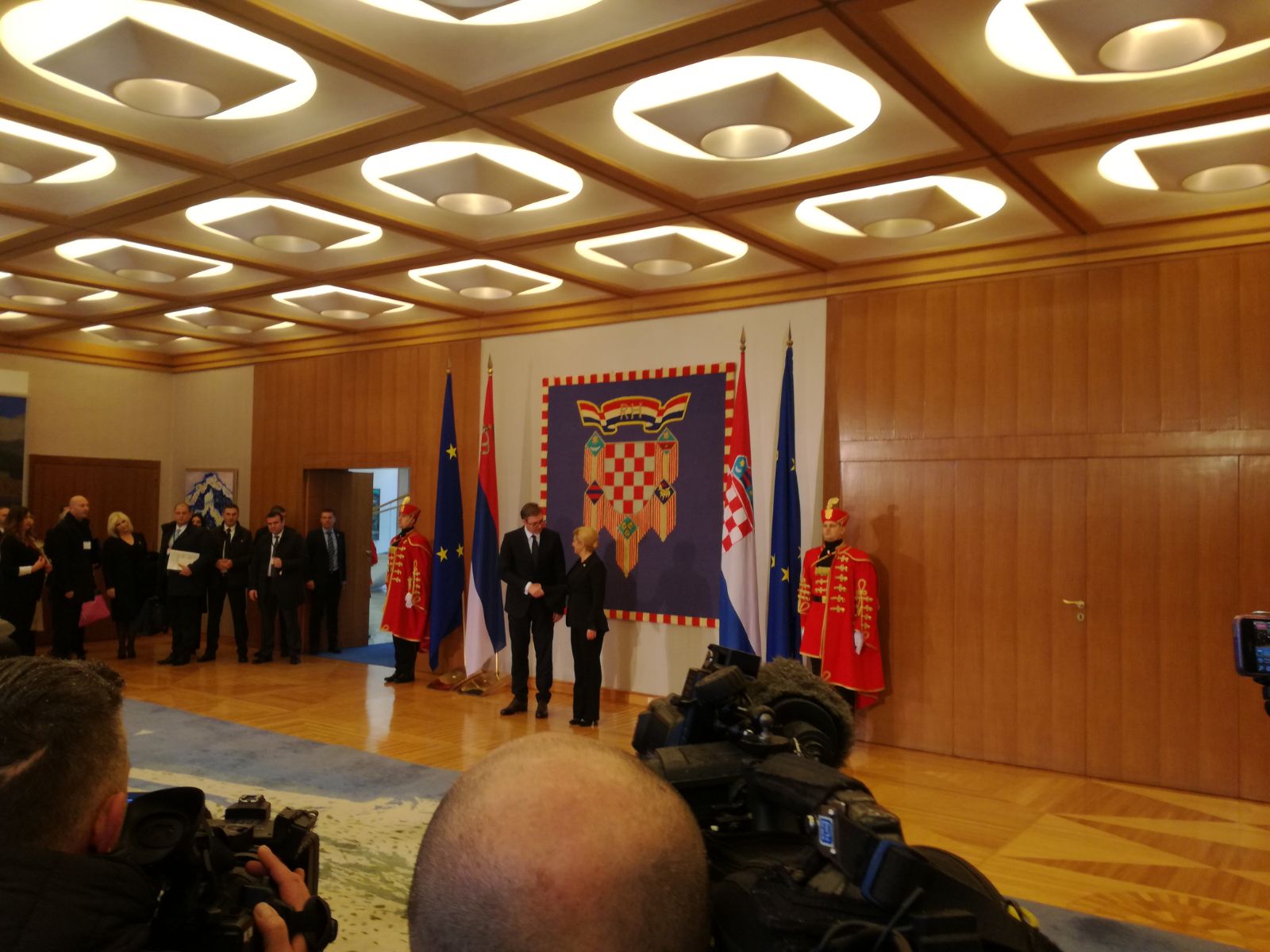 Susret Grabar-Kitarović i Vučića Susret Grabar-Kitarović i Vučića