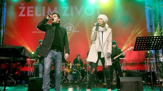 Humanitarni koncert Želim život na Trgu bana Josipa Jelačića