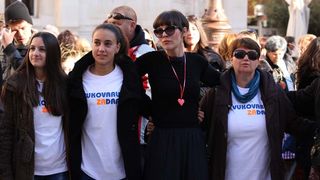 Vukovaru ZaDar na Narodnom trgu, foto: Iva Perinčić Vukovaru ZaDar na Narodnom trgu, foto: Iva Perinčić