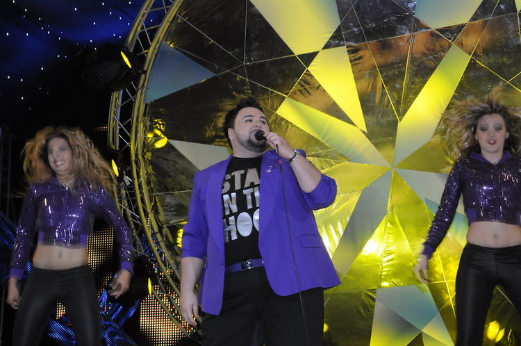 Vodice, 110611.
Obala Vladimira Natora.
Posljednja vecer CMC -a u Vodicama.
Na slici: Jacques Houdek
Foto: Marija Mihic / CROPIX