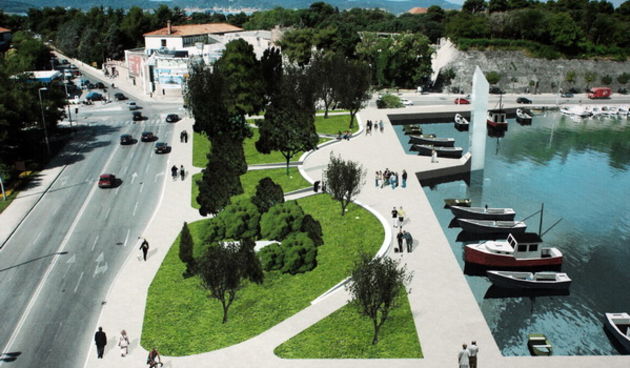 Zadar, 121009.
Idejno rjesenje spomenika pobjedi u Domovinskom ratu arhitekta Branimira Siladjina iz Zagreba koje je pobjedilo na natjecaju grada Zadra. Spomenik je smjesten u dnu uvale Jazine.
Presnimio: Vladimir Ivanov / CROPIX