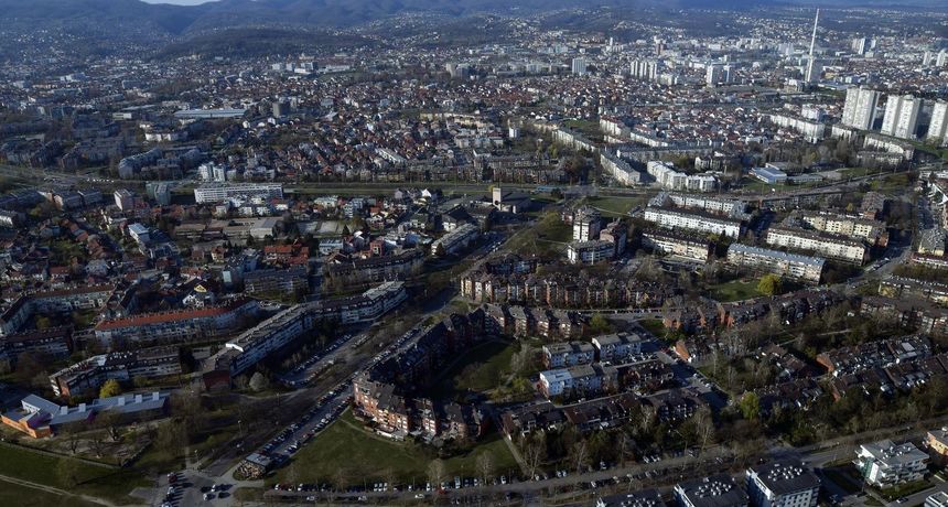 Zagreb iz zraka Zagreb iz zraka