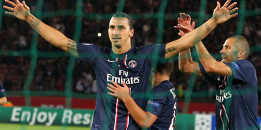 Zlatan Ibrahimovic, foto: psg.fr