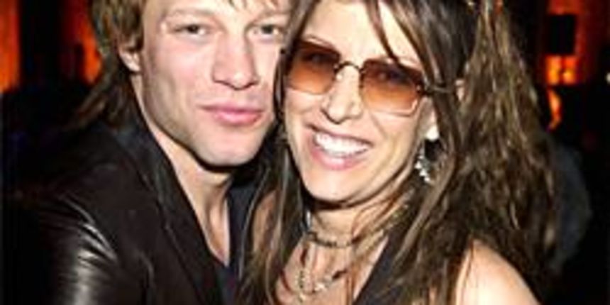 Jon Bon Jovi i žena Jon Bon Jovi i žena