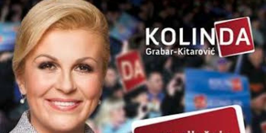 Predsjednička kandidatkinja Kolinda Grabar Kitarović Predsjednička kandidatkinja Kolinda Grabar Kitarović